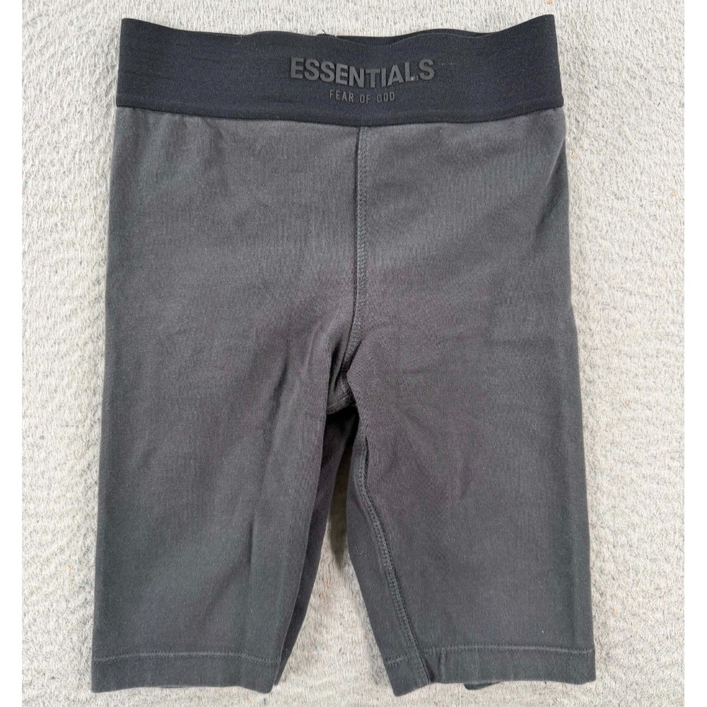 Essentials Fear of God Shorts Women's XS Gray Biker Athletic Low Rise Pull On